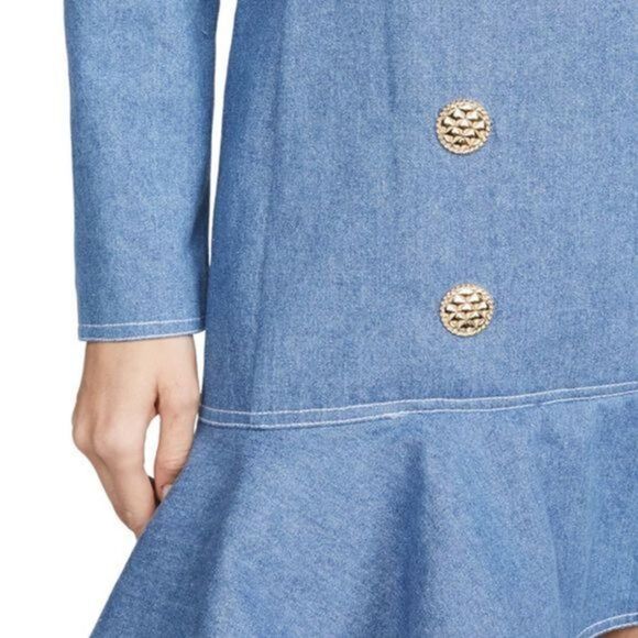 RONY Kobo Cara Denim mini dress size small NWT - Picture 6 of 6